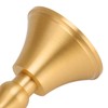 Hand Call Bell Easy Cleaning Portable Brass Material 13x6.5cm Decorative