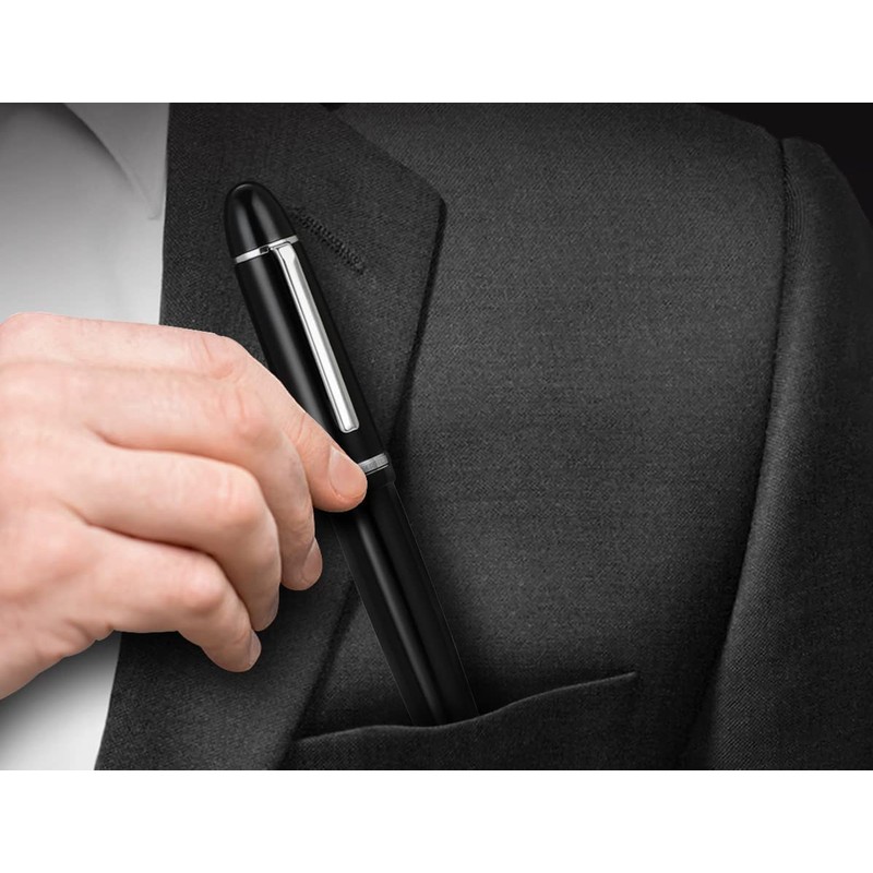 Jinhao X159 Extra Fine Nib Fountain Pen Black Acrylic Large