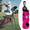 Golf Tee Holder, Golf Ball Storage with Keychains, Multi-Functional Lightweight