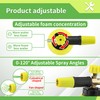 FIXFANS Foam Cannon Dual Connector Accessory for Pressure Washer, Double
