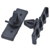 Rexka 15pcs Rocker Panel Ground Effects Moulding Clips for Ford