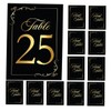 STOBAZA 3sets Wear Resistant Table Numbers Cards for Weddings Banquets