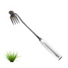 Weed Puller Tool, Long Handle 4 Teeth Garden Cultivator, Garden