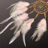 XEYOLHON Small Dream Catcher for Car Handmade Boho Hanging Decor
