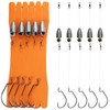 Dovesun Carolina Rig Kit for Bass Fishing Bullet-Weights Carolina Ready