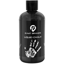 EVMT Brands Liquid Chalk, Mess-Free Gym Chalk for Weightlifting, Gymnastics, Rock Climbing, Dancing. Sweat-Resistant and Long Lasting for Stronger Grip. Lifting Chalk, Rock Climbing Chalk.