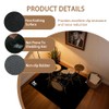 Drum Rug Mat with Non-Slip Grip Bottom, 4x6ft Drum Carpet