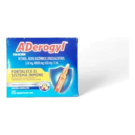 Adero Gyl 4 Ampolletas Orales Vit A C D