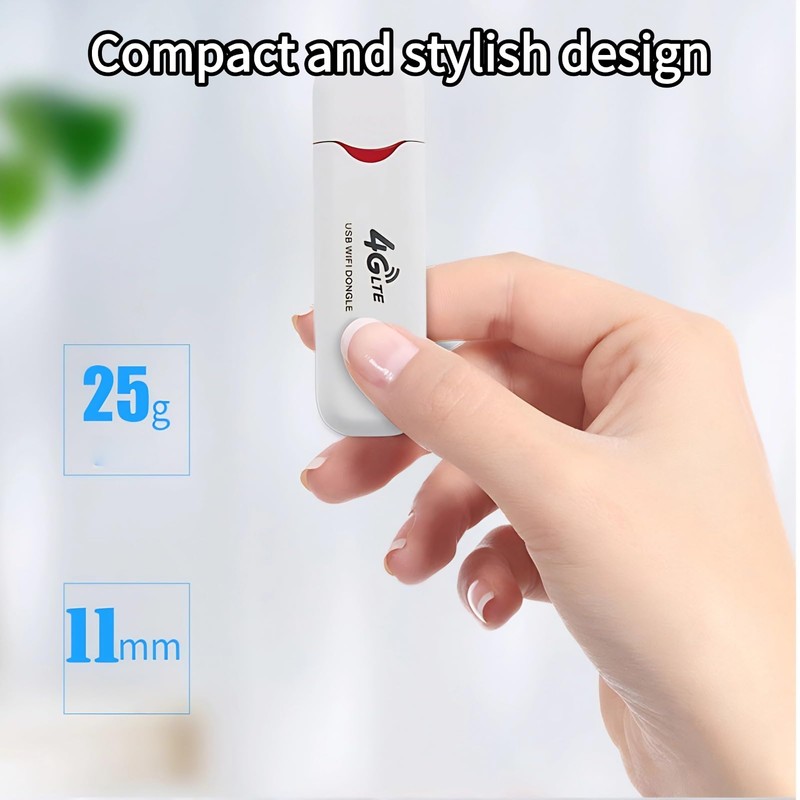 4G LTE USB Portable WiFi Router,USB Power SIM Card Slot