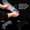 6 Sets Acrylic U-Shaped Display Stand, Clear Acrylic Display Risers