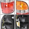 SEBLAFF Paquete de 1 conjunto de luz trasera derecha de