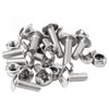 MOTOALL 25 Piece Fender Bolts Screws Nut Mount Kit Plastics