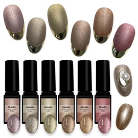 Reliable Metallic Gel Artist Gel Series Color Gel (AM5 Brown Chrome)