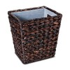 Threshold Wastebasket Dark Weave