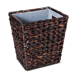 Threshold Wastebasket Dark Weave