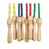 Skipping Rope with Lacquered Wooden Handles