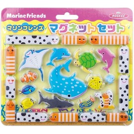 The Access Marine Friends Magnet Set