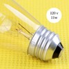 30 Pack S14 Outdoor String Light Bulbs Set orange, 120V