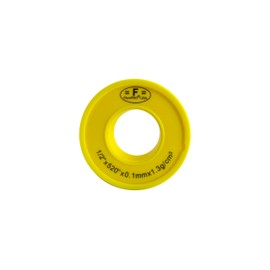 FibroPro 10-Pack Gas and Drinking Water PTFE Sealant Tape, 1/2"x520" Yellow