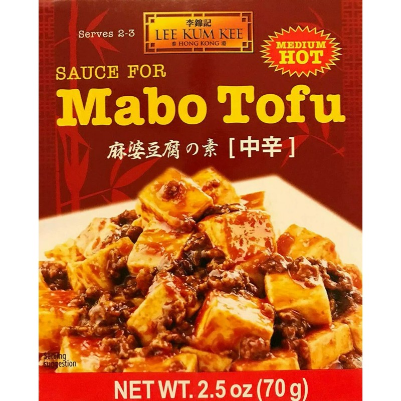 Lee Kum Kee Chinese Sichuan Style Mabo Tofu Sauce MEDIUM