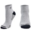 Premium Bamboo Crew Work Socks- Quarter High Moisture Wicking, Odor