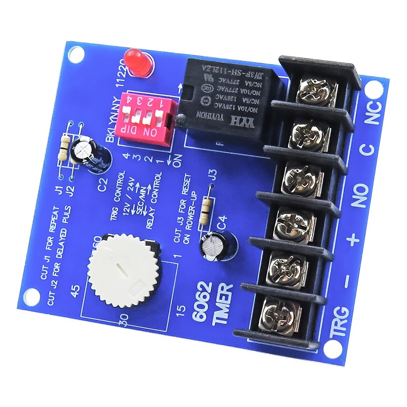 6062 Multi-Function Timer (Compatible with Altronix Systems) – 12/24VDC Selectable,