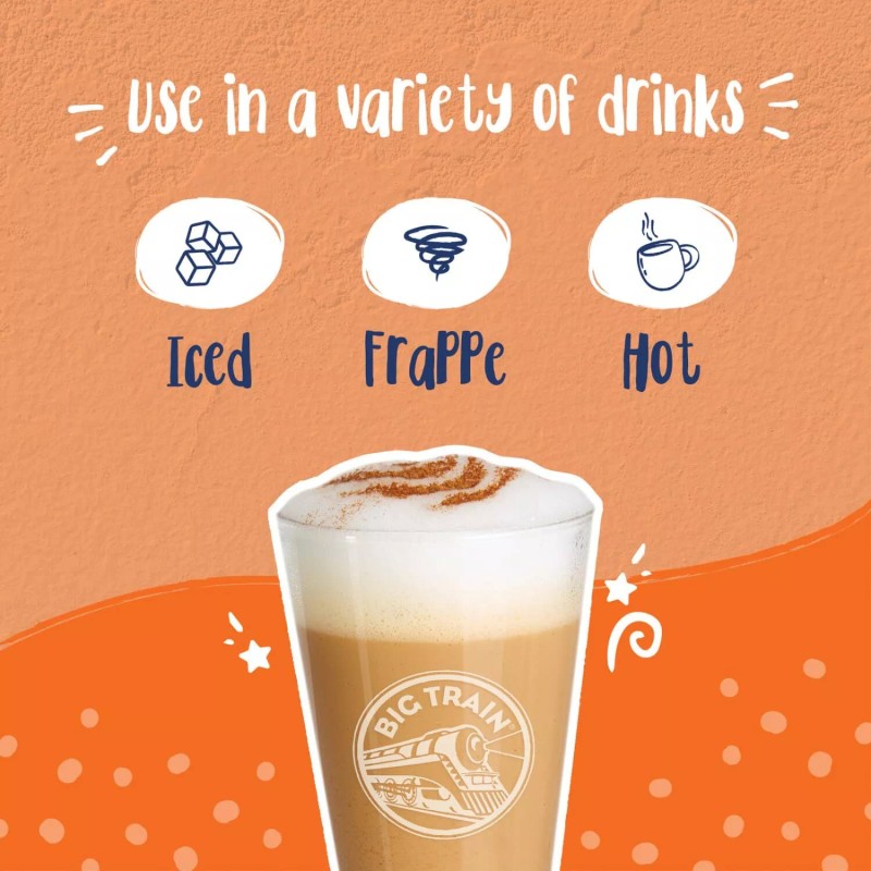 Big Train Vanilla Chai Tea Mix 56 Ounce Instant Chai