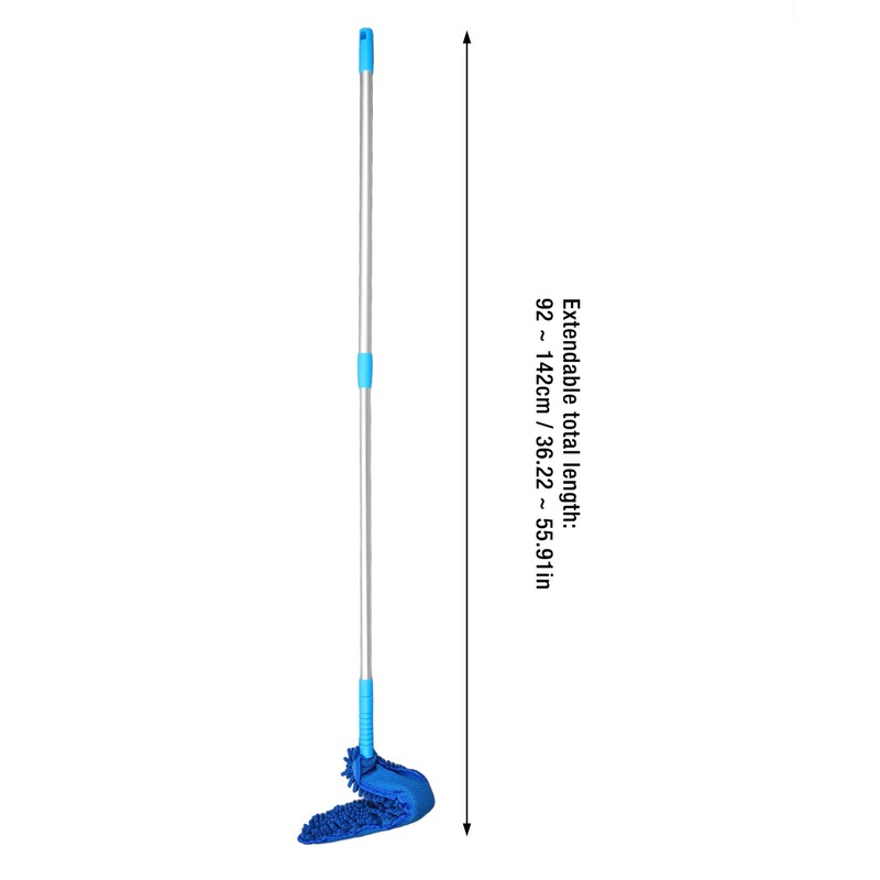 Ceiling Fan Duster Reusable Blade Cleaner Chenille Microfiber Head Cleaning