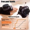 OBEST Heated Gloves Men Women Full and Half Hands Heated