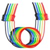 DORHEA 5Pcs Test Hook to Test Hook Test Cables Dual