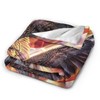 Eagle Blanket American Eagle Flag Fleece Throw Blanket Fuzzy Plush