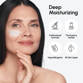 MAREE Face Moisturizer Retinol DD Cream for Face - Daily Wrinkle Cream for Women - Anti Aging Face Cream - Facial Moisturizer with Collagen - Crema Hidratante Para la Cara for Skin Tightening