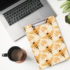 CRASPIRE Acrylic Clipboard A4 Bees Writing Board With Stainless Steel
