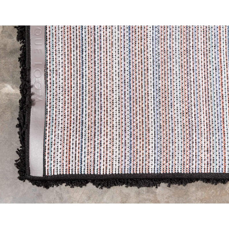 Unique Loom Solid Shag Collection Area Rug (7' 10" x
