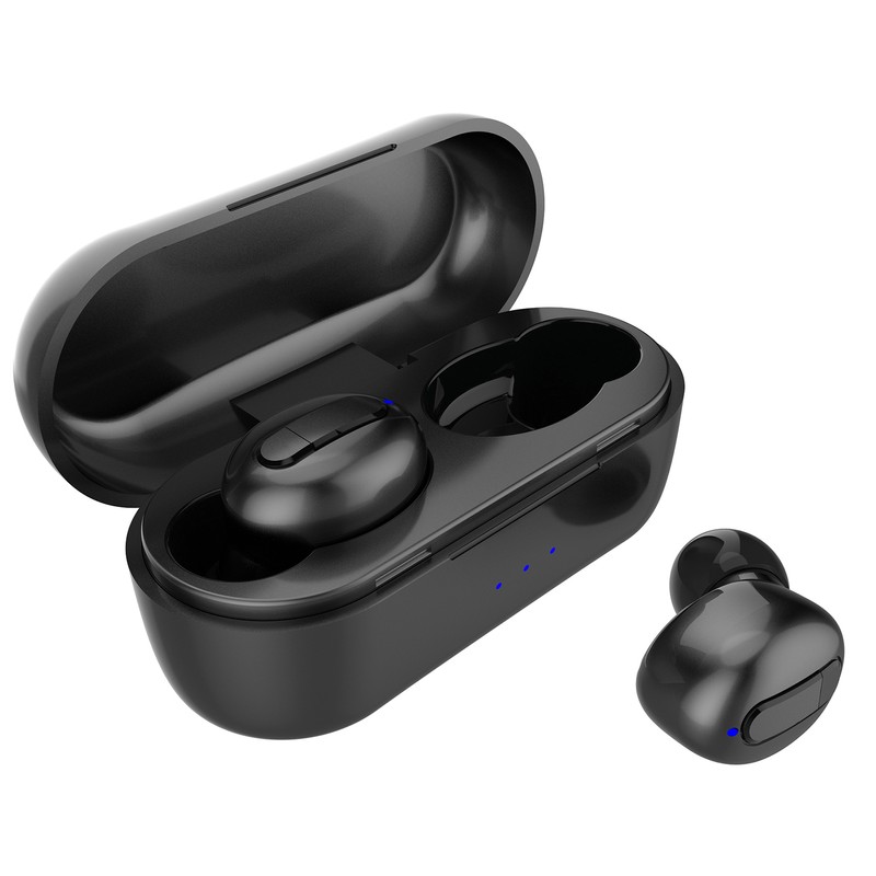 True Wireless Earphones Bluetooth 5.0 Headphones with Mic IPX5 Waterproof