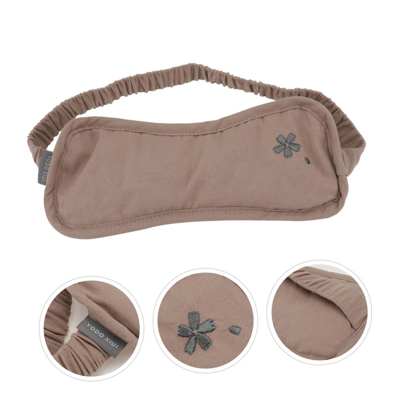 ORFOFE Weighted Sleep Eye Mask Heated Cool Dual Use Blindfold