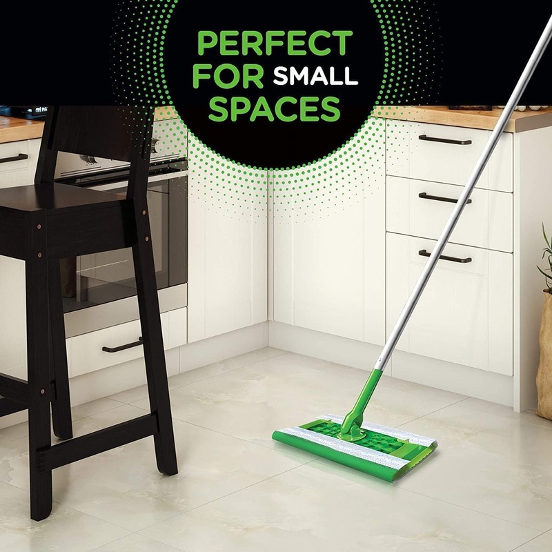 Swiffer Sweeper Heavy Duty Gain Wet Mop Pads, 30/Pack