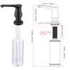 GAGALIFE Kitchen Sink Soap Dispenser Oil Rubbed Bronze, Built in