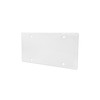4 Pack License Plate Acrylic Clear Shield for Customizing Your
