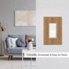 Annisrak Decorative Outlet Covers Light Oak Wood Grain 1 Gang