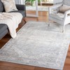 SAFAVIEH Brentwood Collection Area Rug - 6'7" Square, Grey &