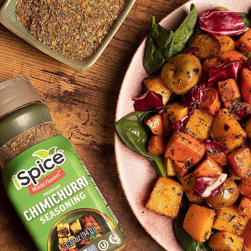 iSpice - Low-Sodium, Sugar-Free 1 Pack CHIMICHURRI SEASONING World Flavor