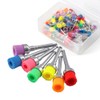 Cepillos Profilaxis Dental Tipo Copa Cerdas Nylon Suave 100pcs Colorido
