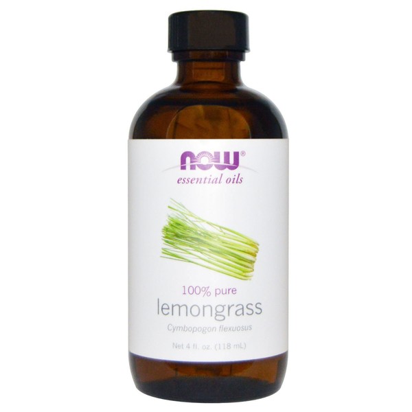 Now Foods Essential Oils, Lemongrass Oil 4 Ounces
