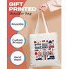 Coralgraph Inc TB2051 - Natural Reusable Shopping Souvenir Tote Bag