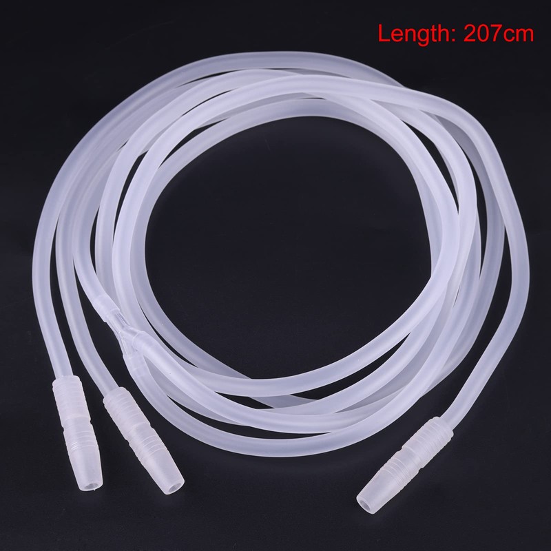 Vacuum Therapy Machine Accessories, Yofuly Premium Silicone Y-Type Hose Tubing