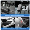 CDEFG Armrest Support Elbow Rest Pad Armrest Extender, Console Storage