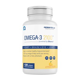 Ocean Blue Omega 2100 Nutritional Supplement, 120 Count