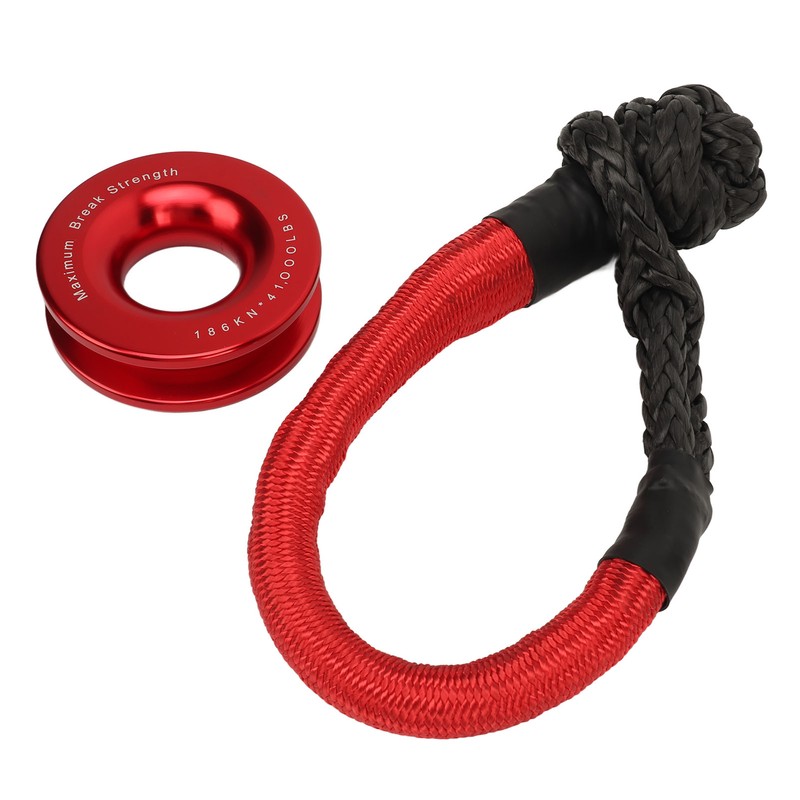 Rope Retention Pulley Rope Shackle Kit High Toughness for Off