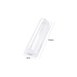 20 Pieces Lipstick Holder Chapstick Pouch Money Card Holder Chapstick Holder Plastic Lip Balm Pouch Plastic Lipstick Money Holder Cash Pouch for Money Cash Card with Adhesive Tape, Clear
